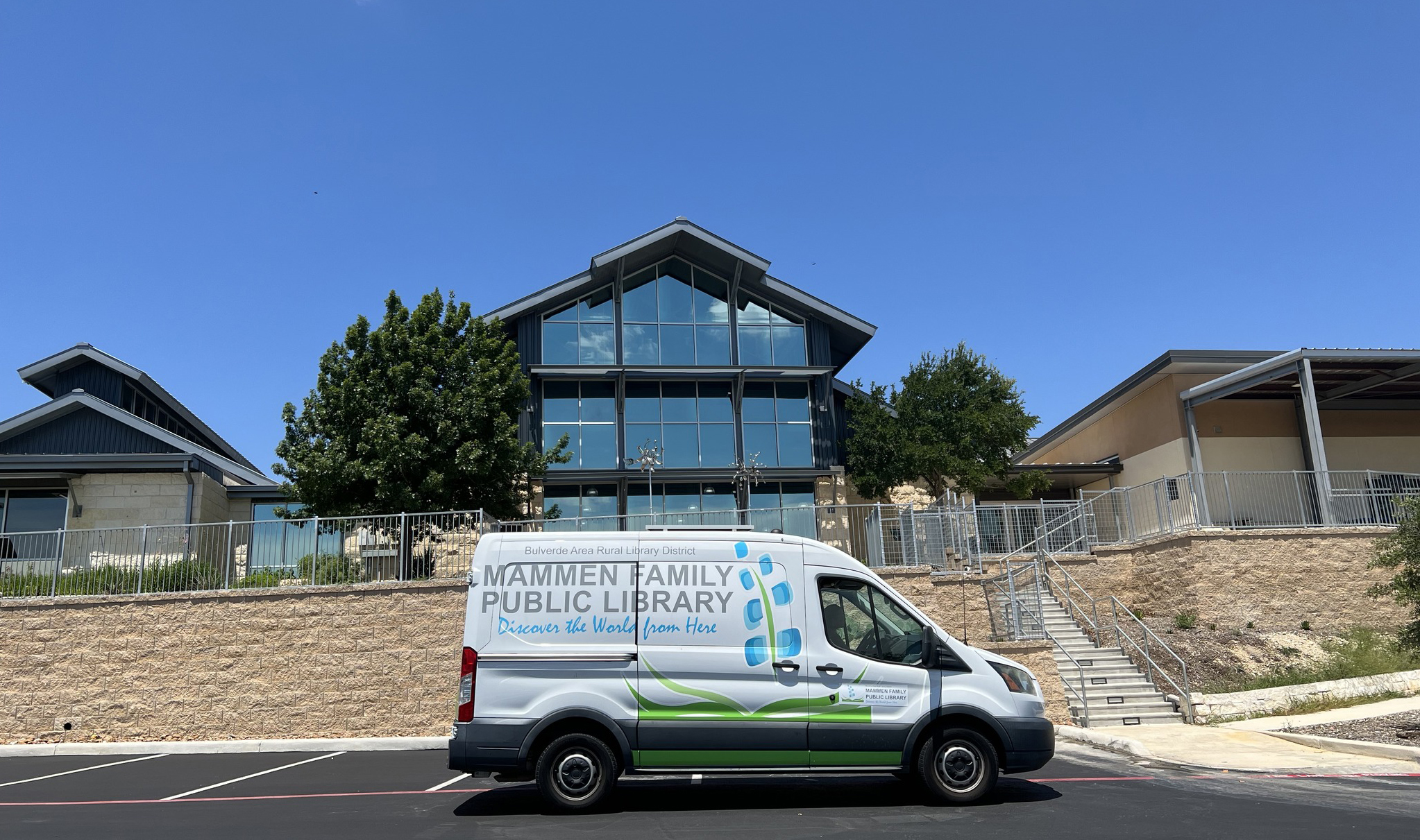 Mammen Family Public Library in Bulverde, Texas
